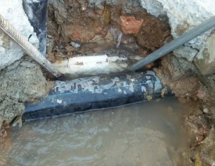 新青测漏水之水管漏水